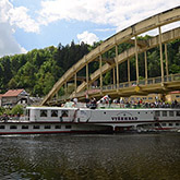 Plavba na Slapy parníkem Vyšehrad 2012